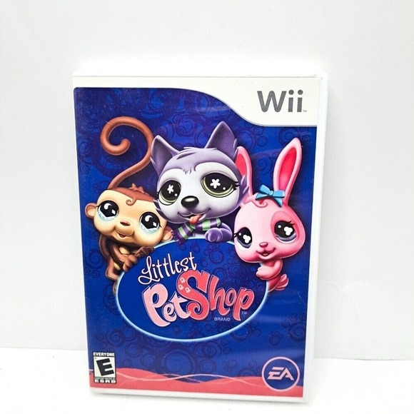 Littlest Pet Shop Nintendo Wii Game 2009 Adventure Family Mini Games LPS Tested - Picture 1 of 4